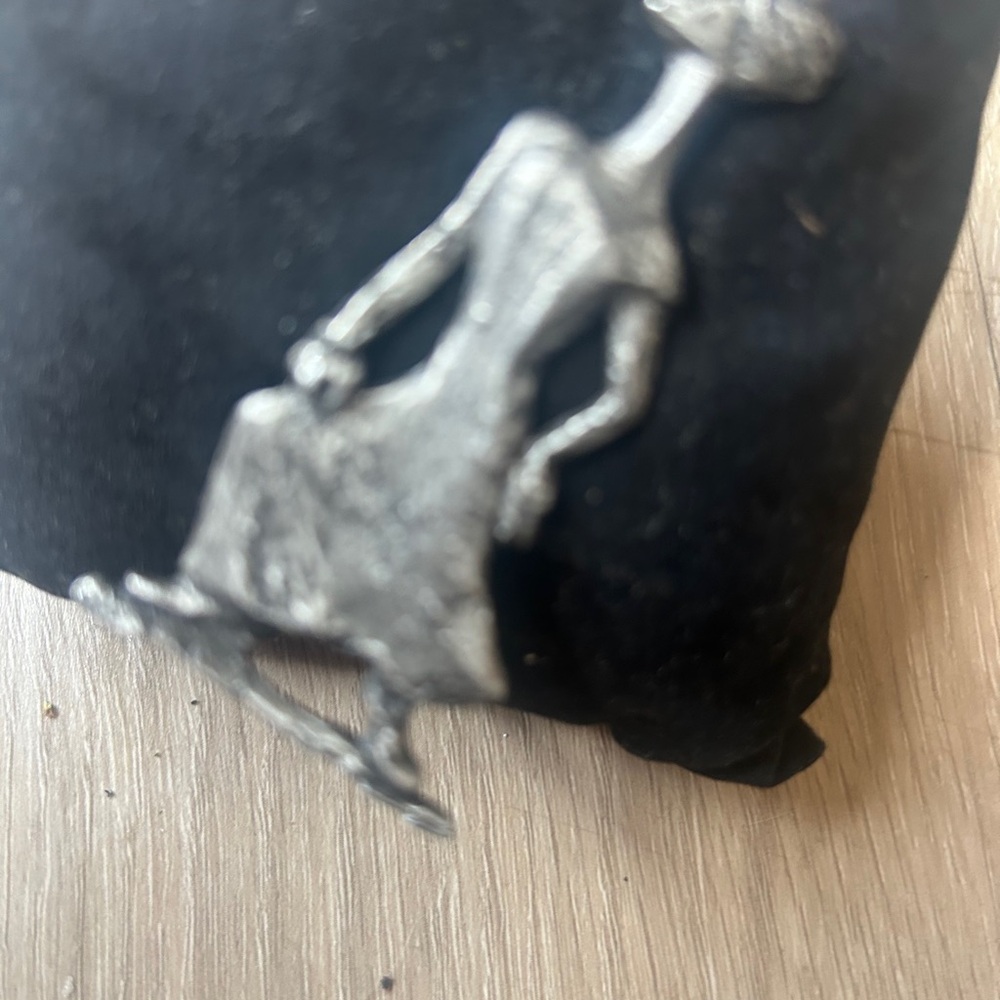 Silver Figurine Brooch View 5